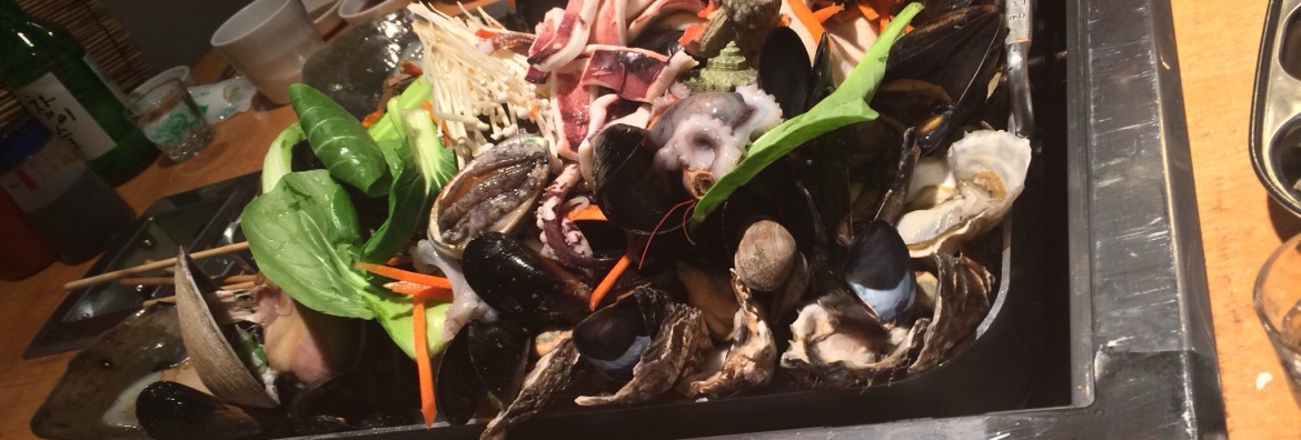 [가산 맛집] 가산디지털단지역 근처 푸짐한 양의 조개찜! 오지환의 야시장!