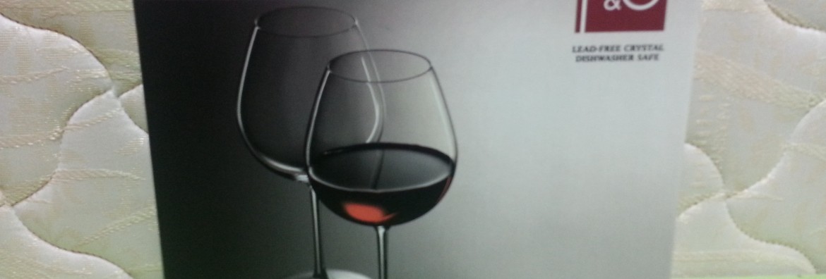 [와인잔] 이마트의 f&d 크리스탈 와인잔