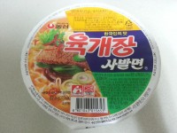 [라면] 국민 누구나 알고 있는 맛좋은 라면! 농심 육계장 (小)